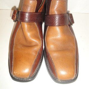 Knapp Vintage Brown Leather Ankle Boots